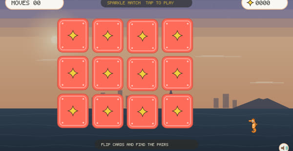 Sparkle Match game screen
